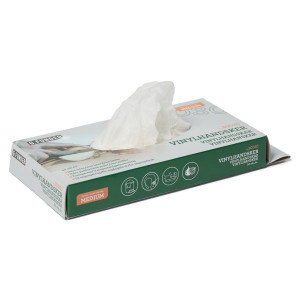 Vinyl handsker str. Medium (50 stk)