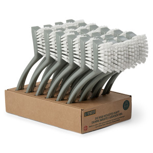 G. Funder Opvaskebørste med nylon børster, skaft i dansk genanvendt plast (RPP)